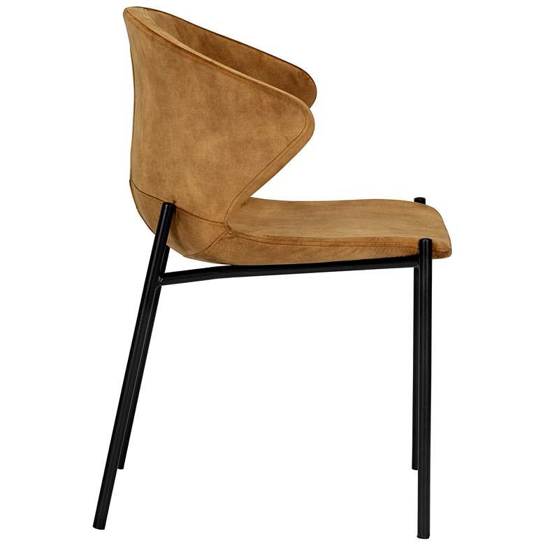 Image 4 Sunpan Eric Dining Chair Nono Tapenade Gold Set of 2 more views