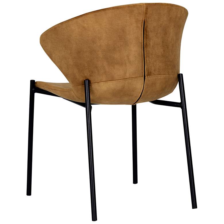 Image 5 Sunpan Eric Dining Chair Nono Tapenade Gold Set of 2 more views