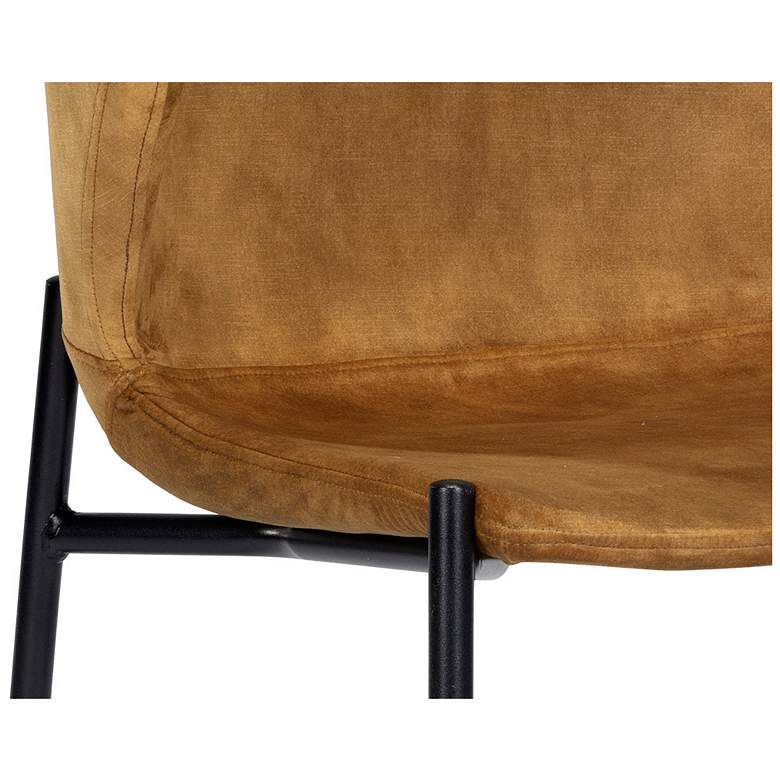 Image 6 Sunpan Eric Dining Chair Nono Tapenade Gold Set of 2 more views
