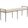 Sunpan Esai Bench Zenith Taupe Gray