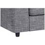 3_Sunpan Ethan Sofa Chaise Raf Quarry more views