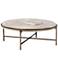 Sunpan Ethel Ottoman Round Piccolo Prosecco