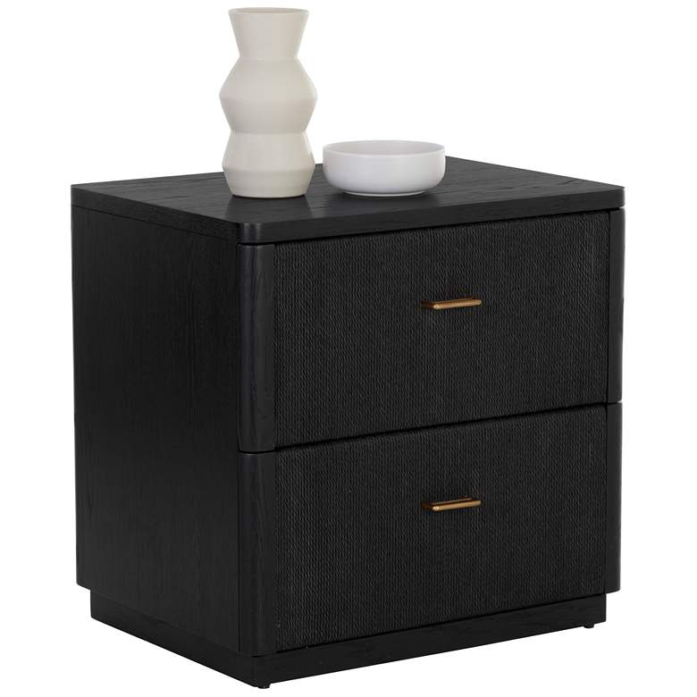 Image 1 Sunpan Etienne Nightstand Black