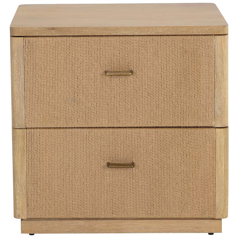 Image 4 Sunpan Etienne Nightstand Rustic Oak more views