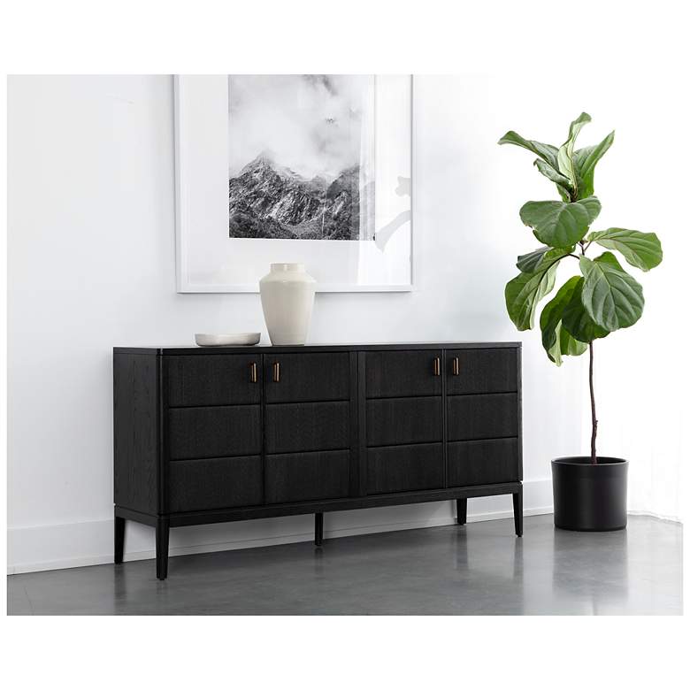 Image 5 Sunpan Etienne Sideboard Black more views
