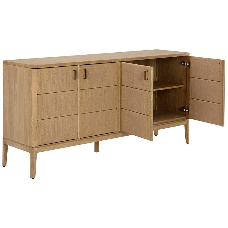 Image 4 Sunpan Etienne Sideboard Rustic Oak more views