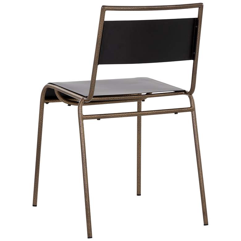 Image 4 Sunpan Euroa Stackable Dining Chair Set of 2 more views
