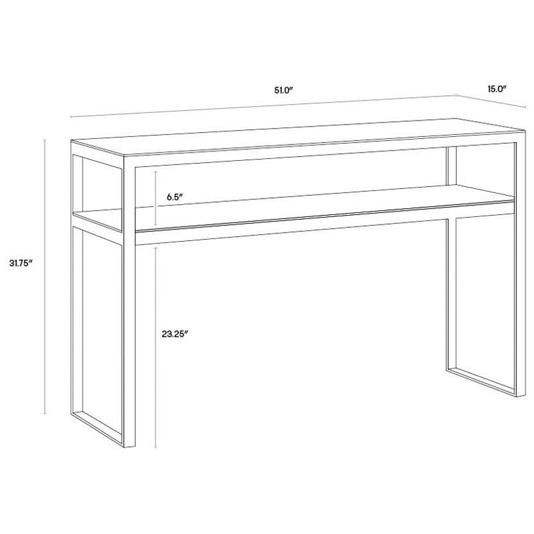 Image 5 Sunpan Evert Console Table more views