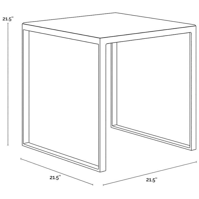 Image 6 Sunpan Evert End Table more views