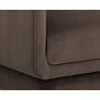 4_Sunpan Everton 32" Wide Meg Dark Brown Fabric Lounge Chair more views