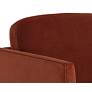 4_Sunpan Everton Meg 32" Wide Rust Fabric Modern Lounge Chair more views