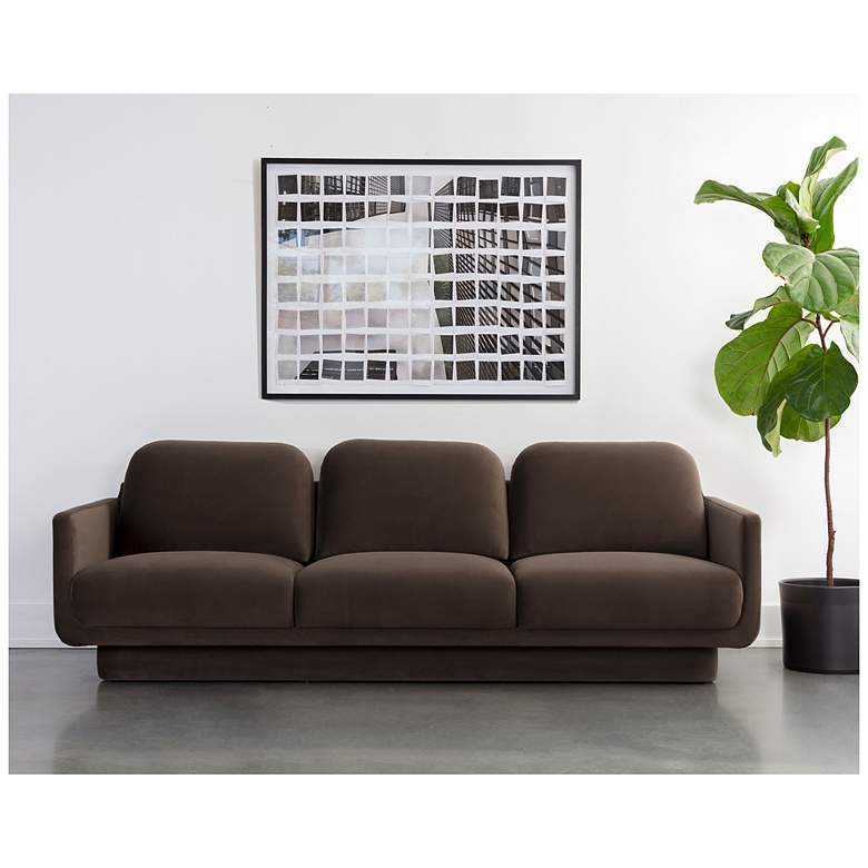 Image 7 Sunpan Everton Sofa Meg Dark Brown more views