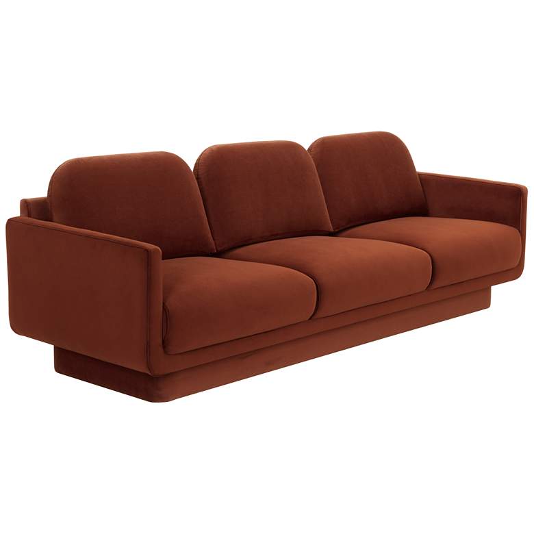 Image 1 Sunpan Everton Sofa Meg Rust
