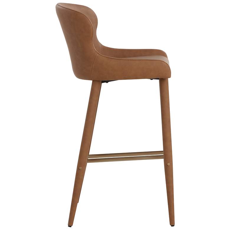 Image 3 Sunpan Evora Barstool Milliken Cognac more views