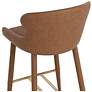 5_Sunpan Evora Barstool Milliken Cognac more views