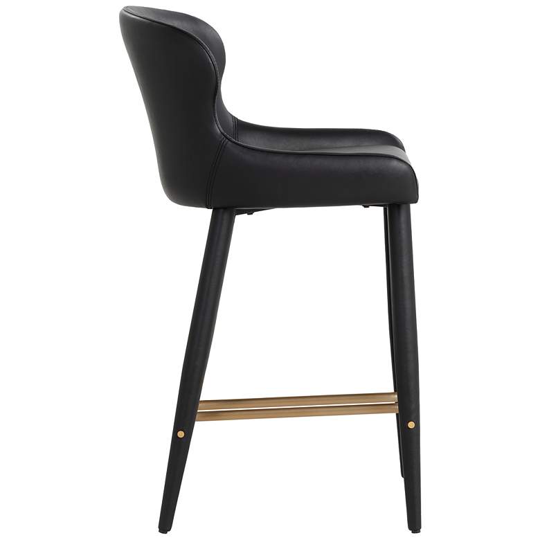 Image 3 Sunpan Evora Counter Stool Bravo Black more views