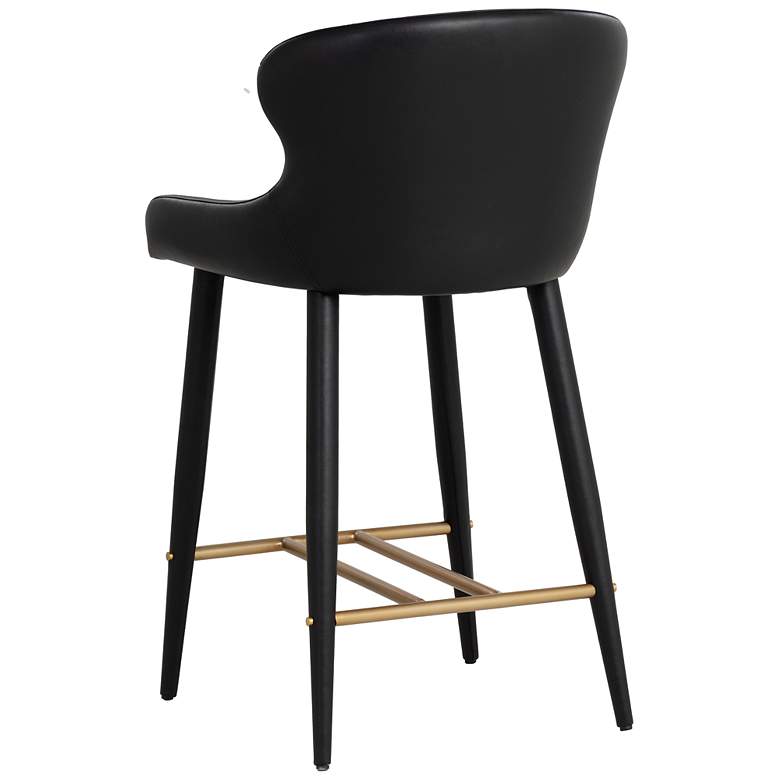 Image 4 Sunpan Evora Counter Stool Bravo Black more views