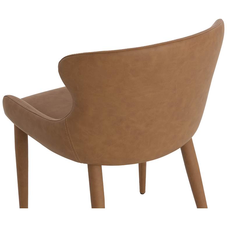 Image 5 Sunpan Evora Dining Chair Milliken Cognac Set of 2 more views