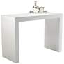 1_Sunpan Faro Bar Table High Gloss White