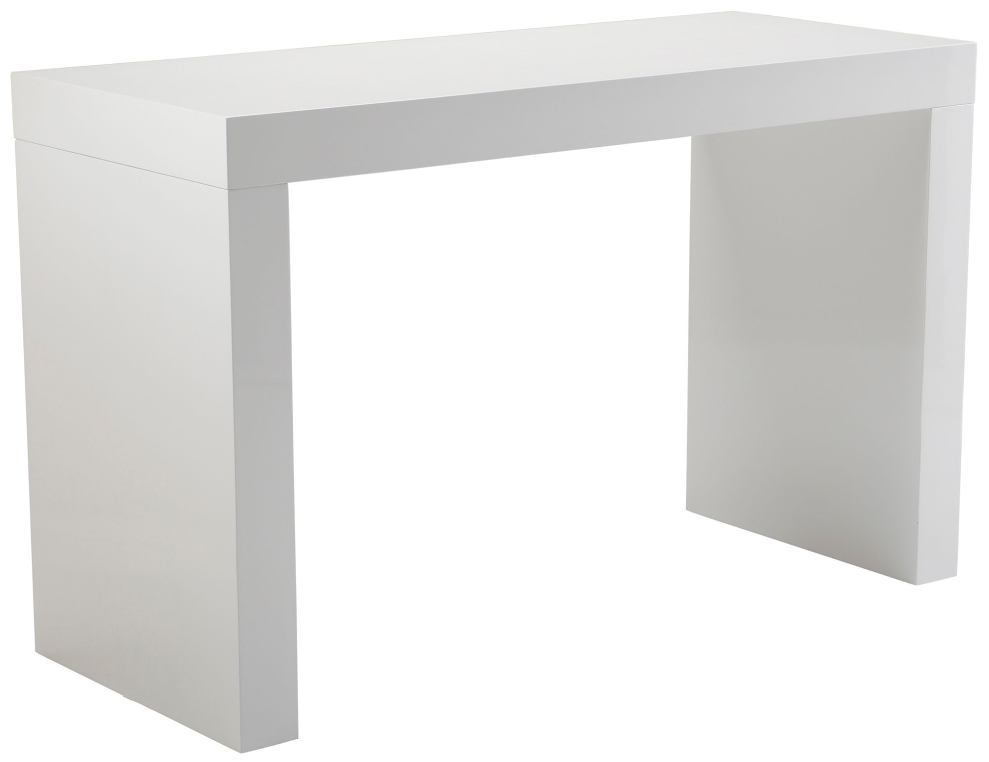 Image 2 Sunpan Faro Counter Table - High Gloss White more views