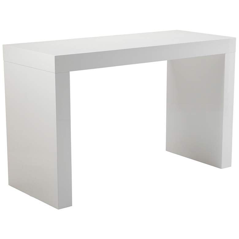 Image 2 Sunpan Faro Counter Table High Gloss White more views