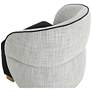 5_Sunpan Fatina Lounge Chair Abbington Black and Vera White Pepper more views