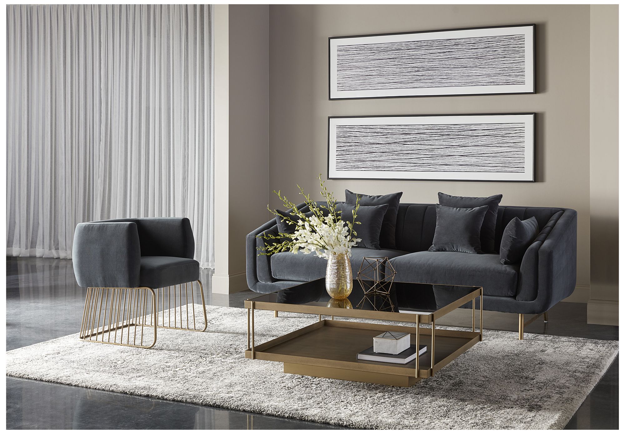 Sunpan Finch Coffee Table