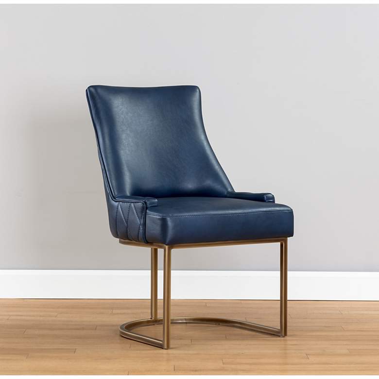 Image 1 Sunpan Florence Dining Chair Bravo Admiral Set of 2