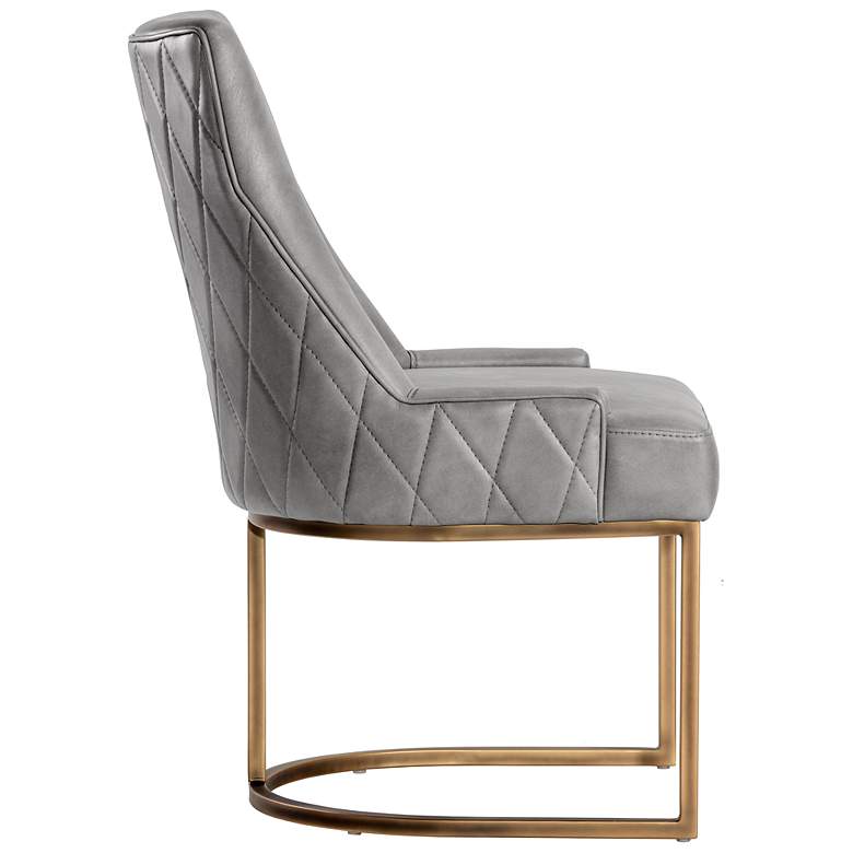 Image 3 Sunpan Florence Dining Chair Bravo Metal Set of 2 more views