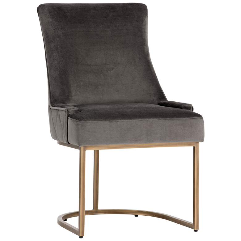Image 1 Sunpan Florence Dining Chair Piccolo Pebble Set of 2