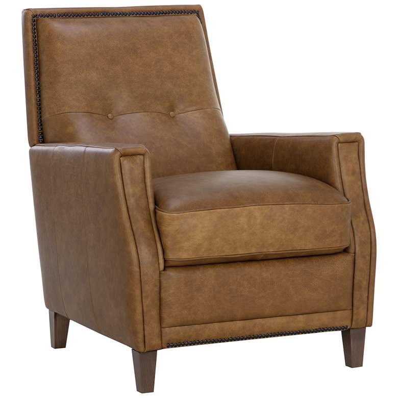 Image 2 Sunpan Florenzi Lounge Chair Cognac Leather