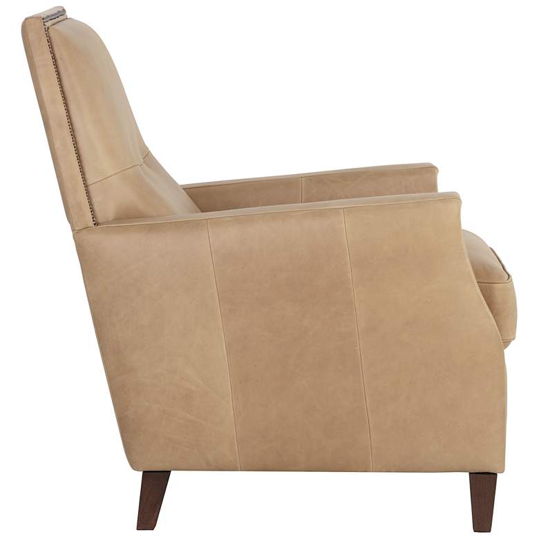 Image 3 Sunpan Florenzi Lounge Chair Latte Leather more views