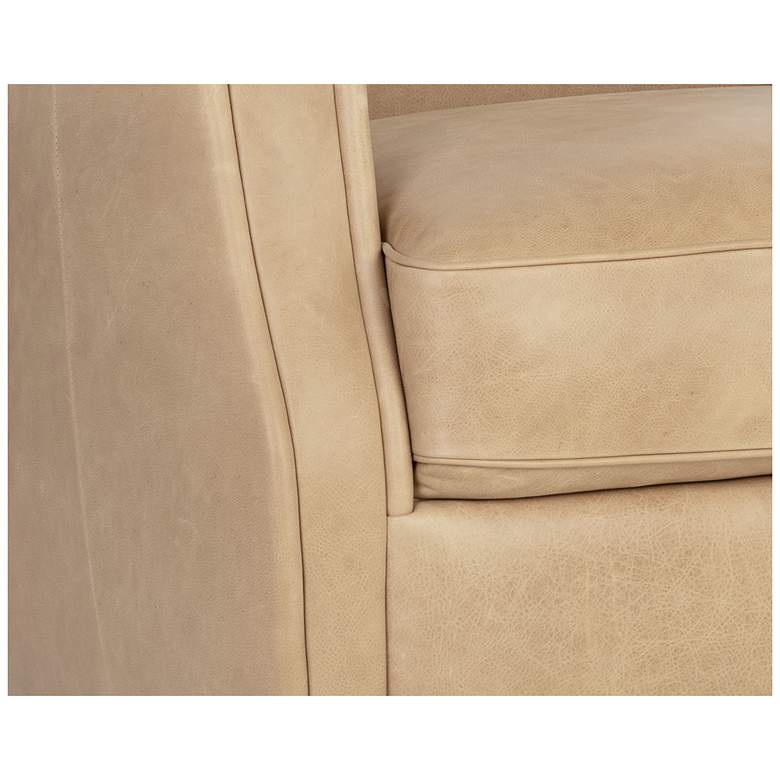 Image 6 Sunpan Florenzi Lounge Chair Latte Leather more views
