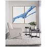 3_Sunpan Fluidity (Set of 2) 40" X 60" Gold Floater Frame more views
