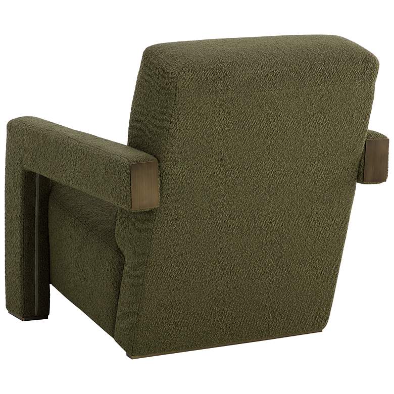 Image 4 Sunpan Forester Lounge Chair Copenhagen Olive more views
