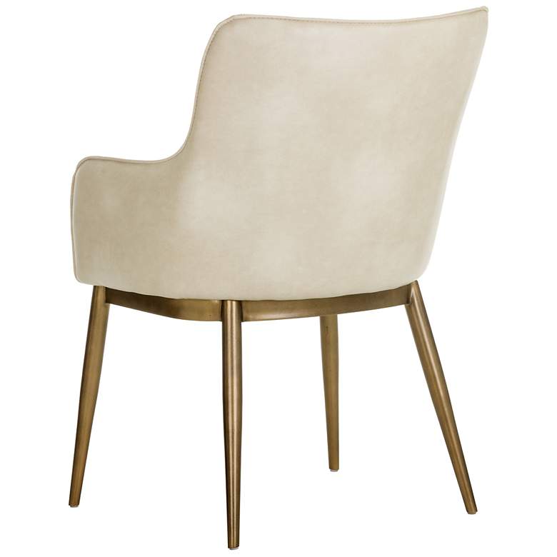 Image 4 Sunpan Franklin Dining Armchair Bravo Cream more views