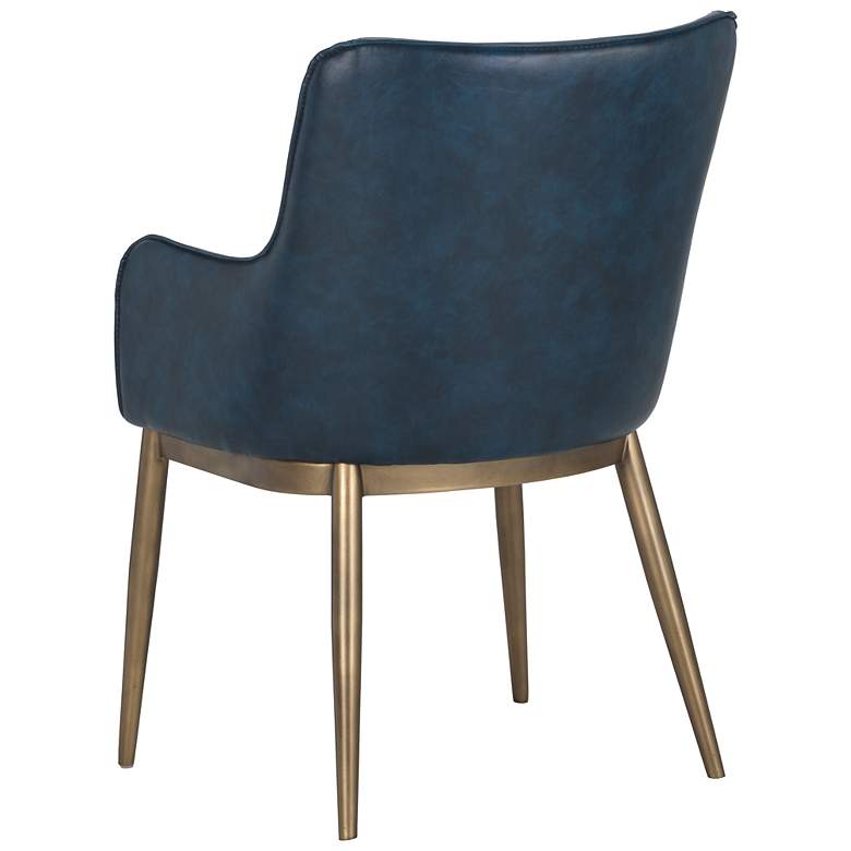 Image 4 Sunpan Franklin Dining Armchair Vintage Blue more views