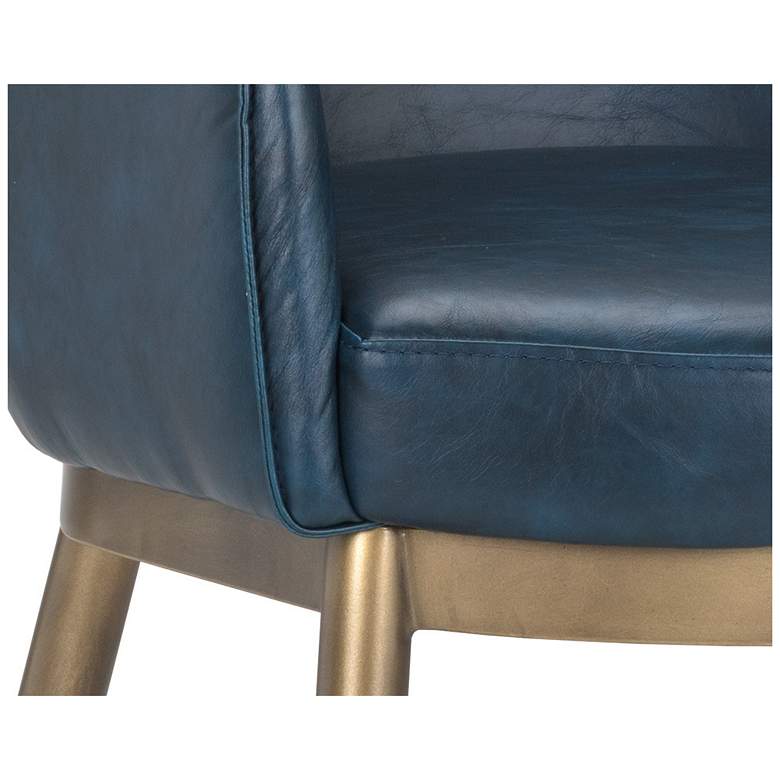 Image 6 Sunpan Franklin Dining Armchair Vintage Blue more views