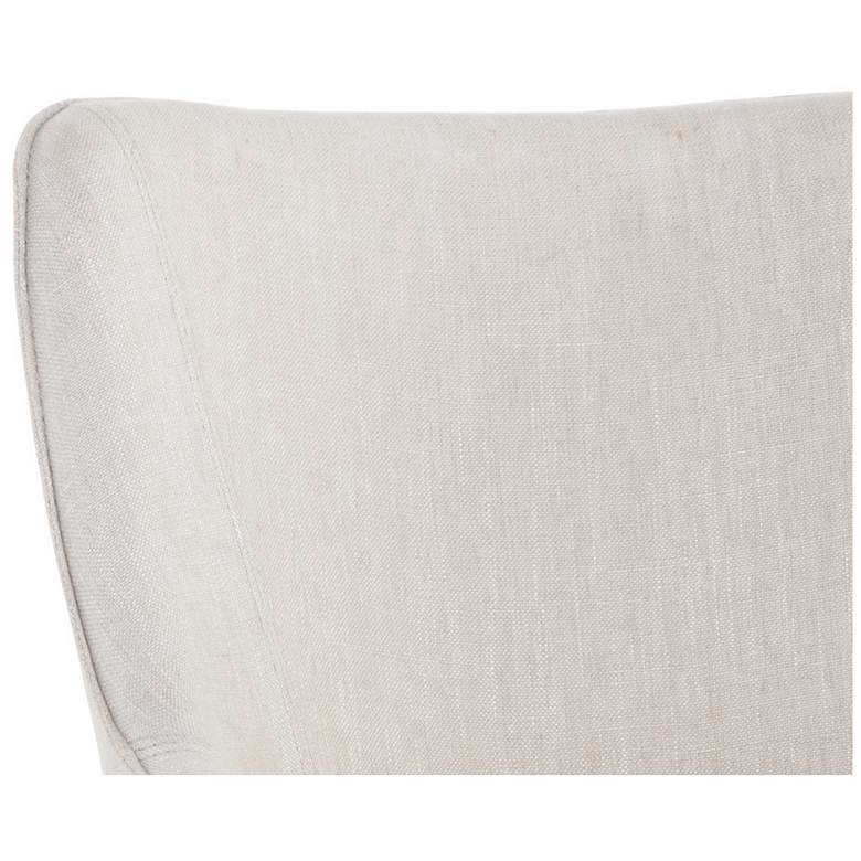 Image 7 Sunpan Franklin Office Chair Beige Linen more views