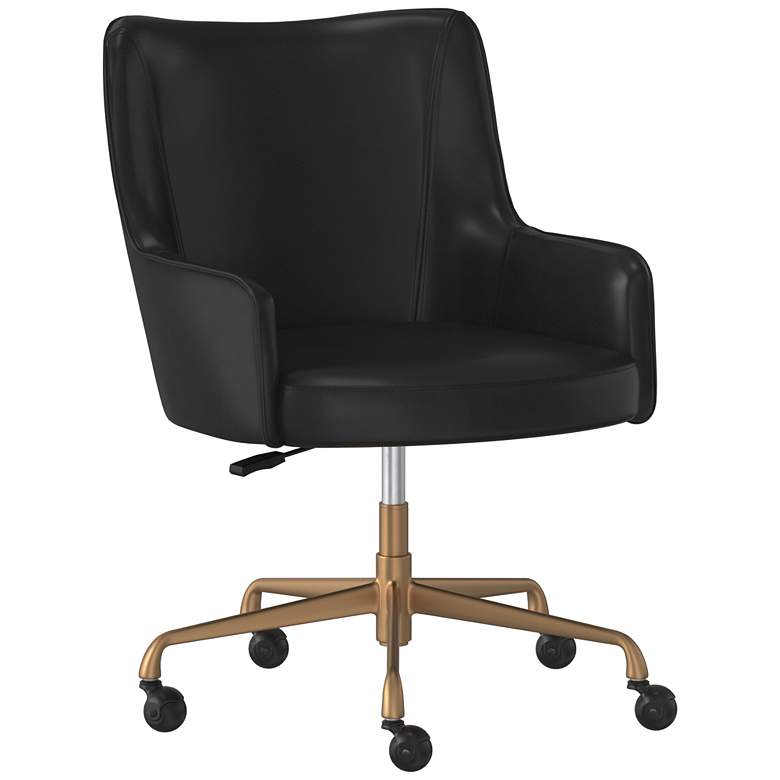 Image 1 Sunpan Franklin Office Chair Vintage Black