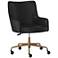 Sunpan Franklin Office Chair Vintage Black