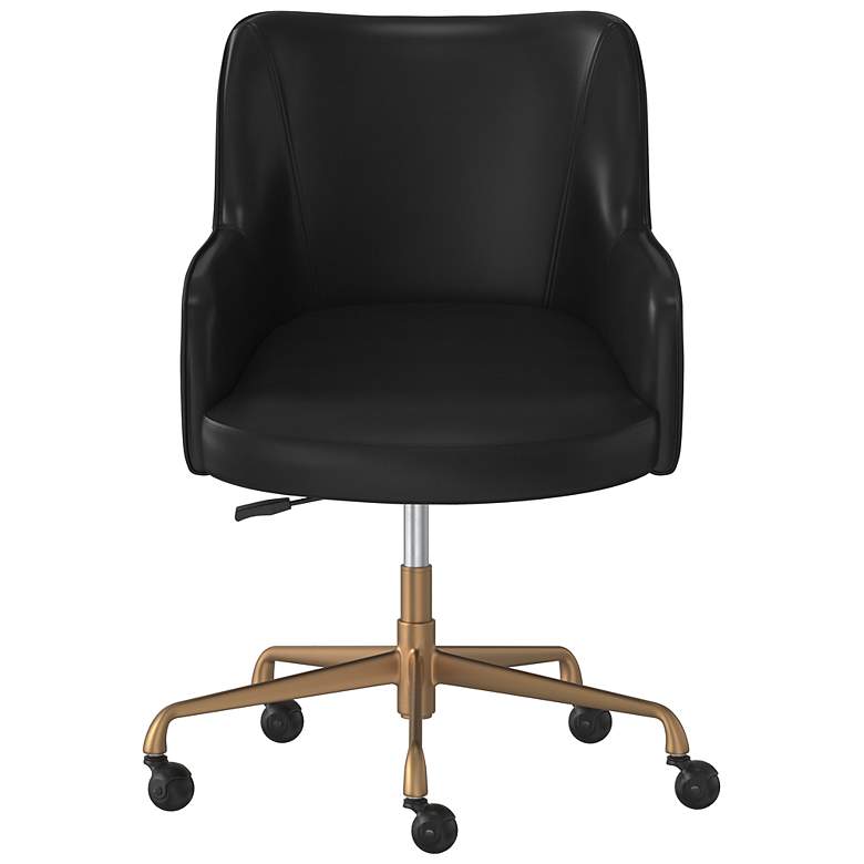 Image 2 Sunpan Franklin Office Chair Vintage Black more views