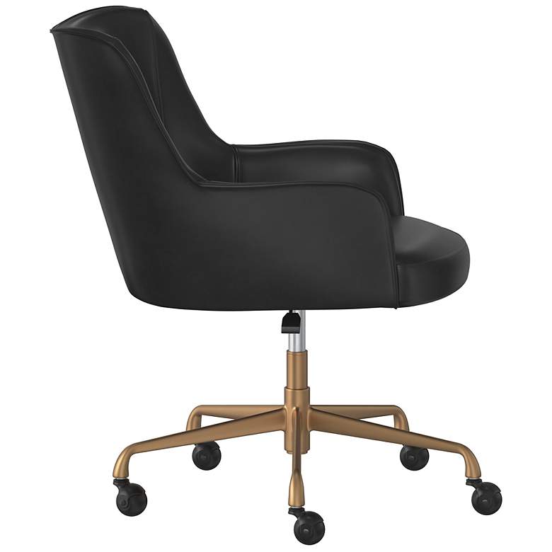 Image 3 Sunpan Franklin Office Chair Vintage Black more views