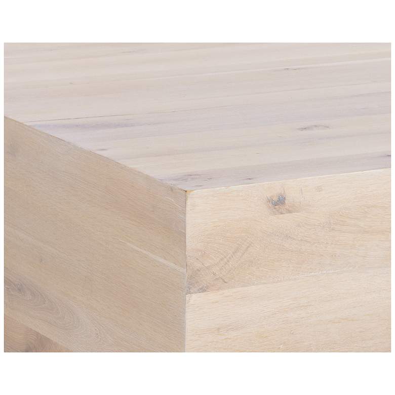 Image 4 Sunpan Frezco Coffee Table Square Light Oak more views
