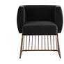 3_Sunpan Gala Dining Armchair Shadow Gray more views