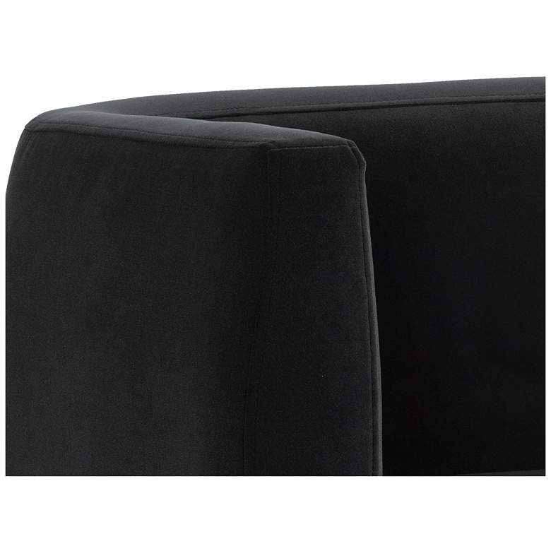 Image 7 Sunpan Gala Dining Armchair Shadow Gray more views