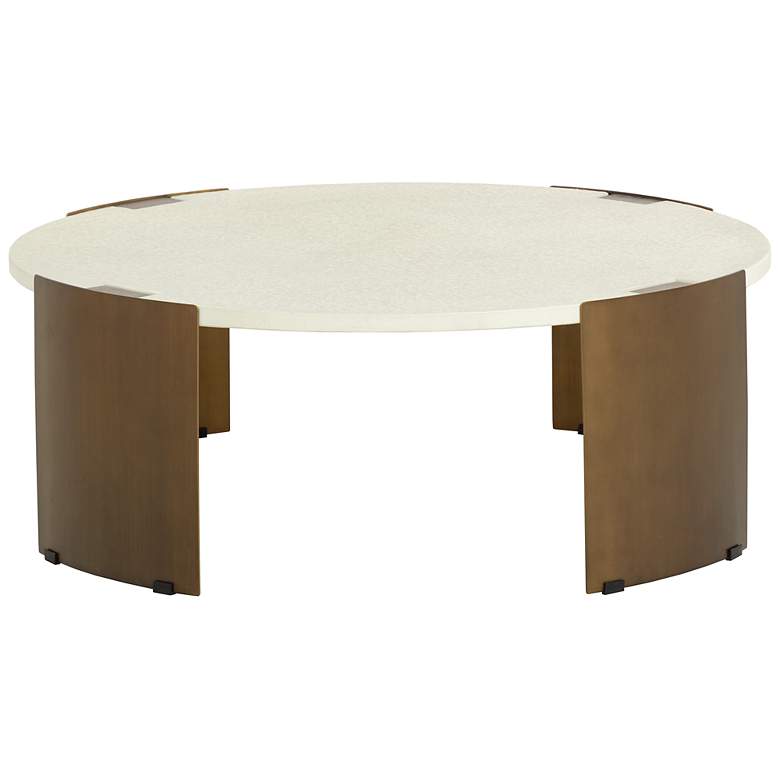 Image 3 Sunpan Gallus Coffee Table Bone more views