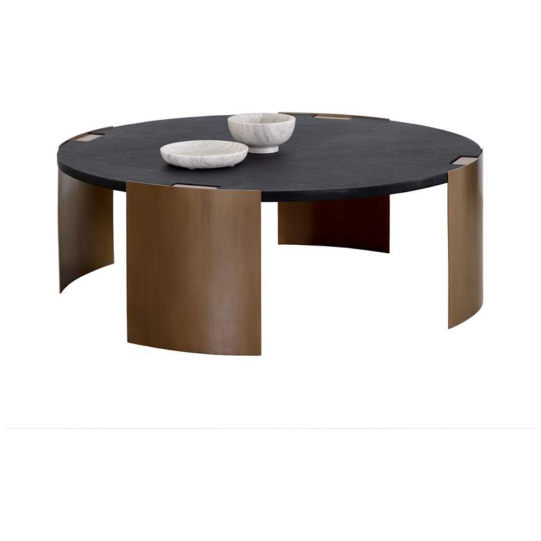 Image 1 Sunpan Gallus Coffee Table Carbon