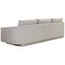 4_Sunpan Gannon 110" Wide Ernst Sandstone Fabric Modern Sofa more views