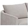 5_Sunpan Gannon 110" Wide Ernst Sandstone Fabric Modern Sofa more views